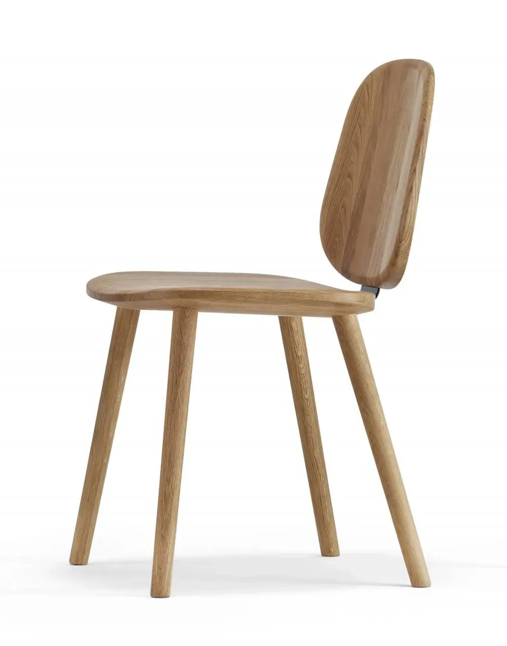 Sture Windsor Chair - Dark Grey, Oak