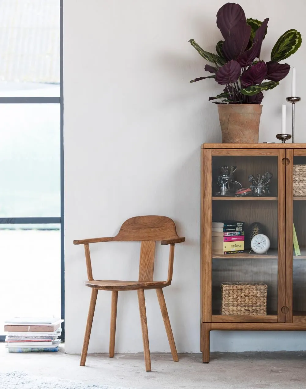 Windsor Armchair Natural Oil - Oak