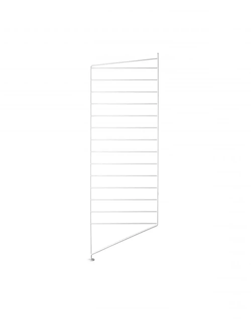 200cm Floor Panel for Modular Shelving - White