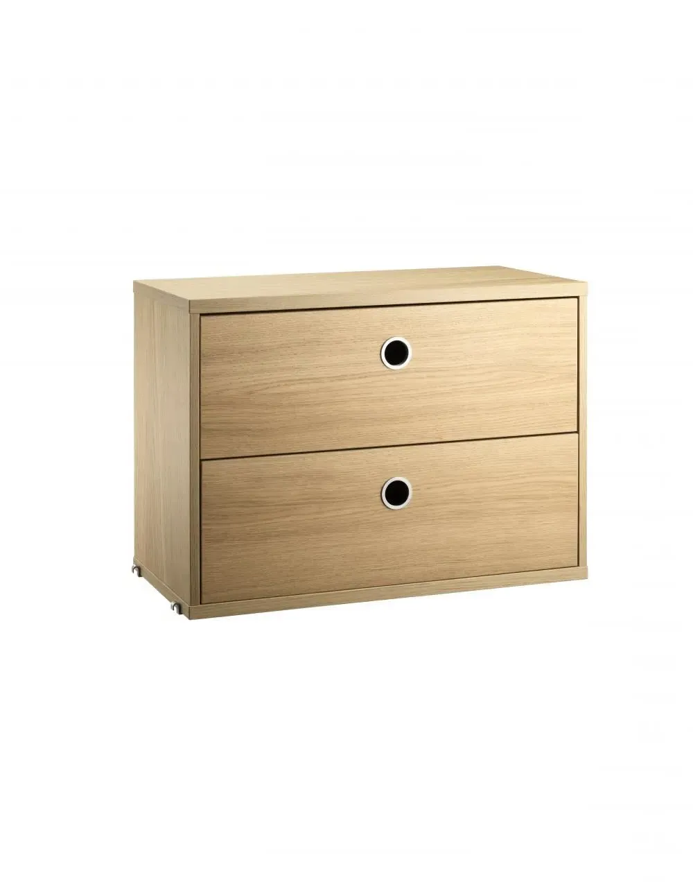 58cm Chest of Drawers for Shelving - Oak image