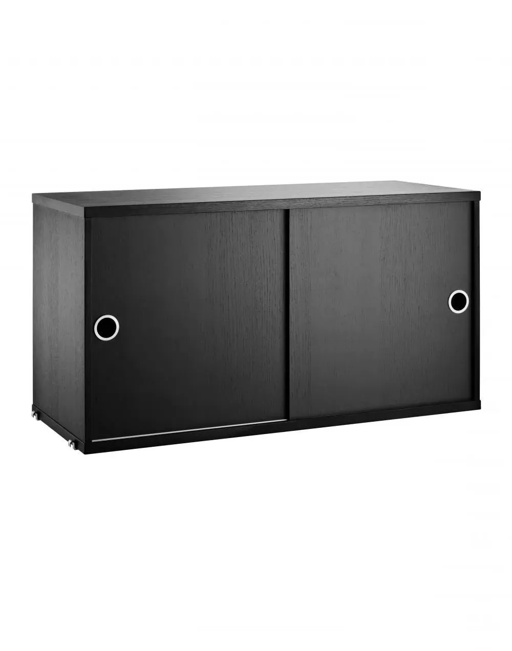 Cabinet with Sliding Doors - Oak