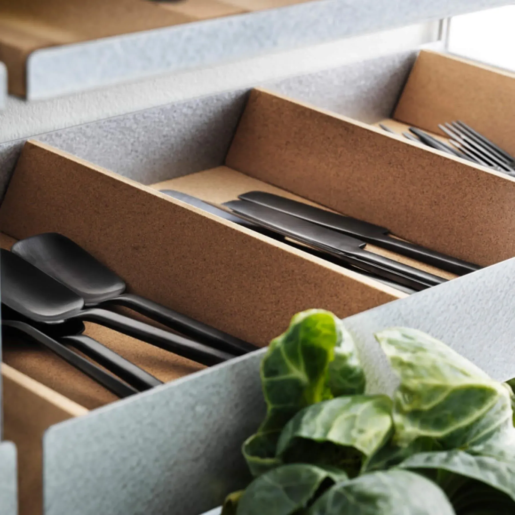 Cork Underlay Shelf Protector - Natural Cork