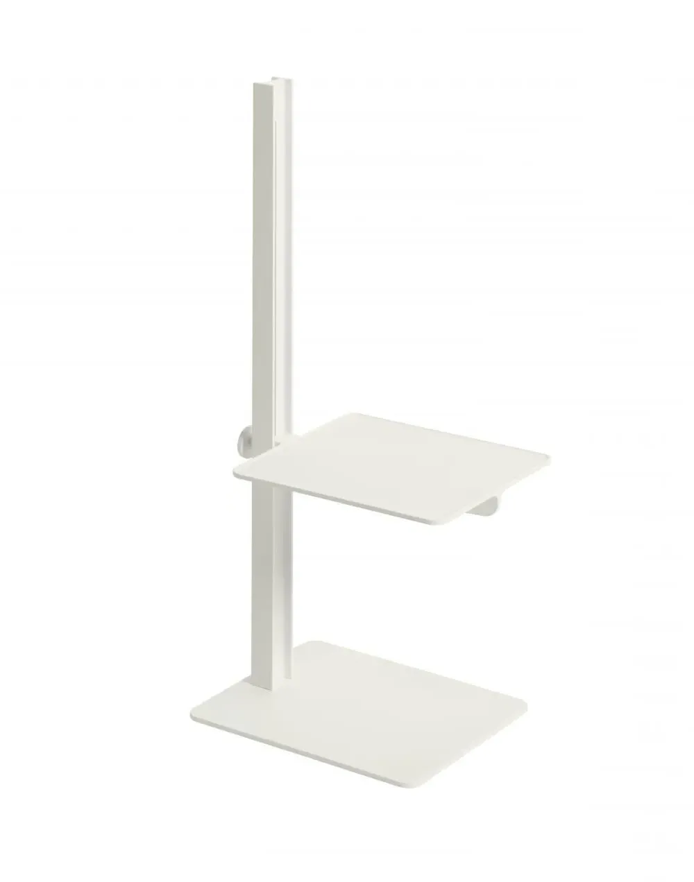 Height-Adjustable Side Table - Aluminium