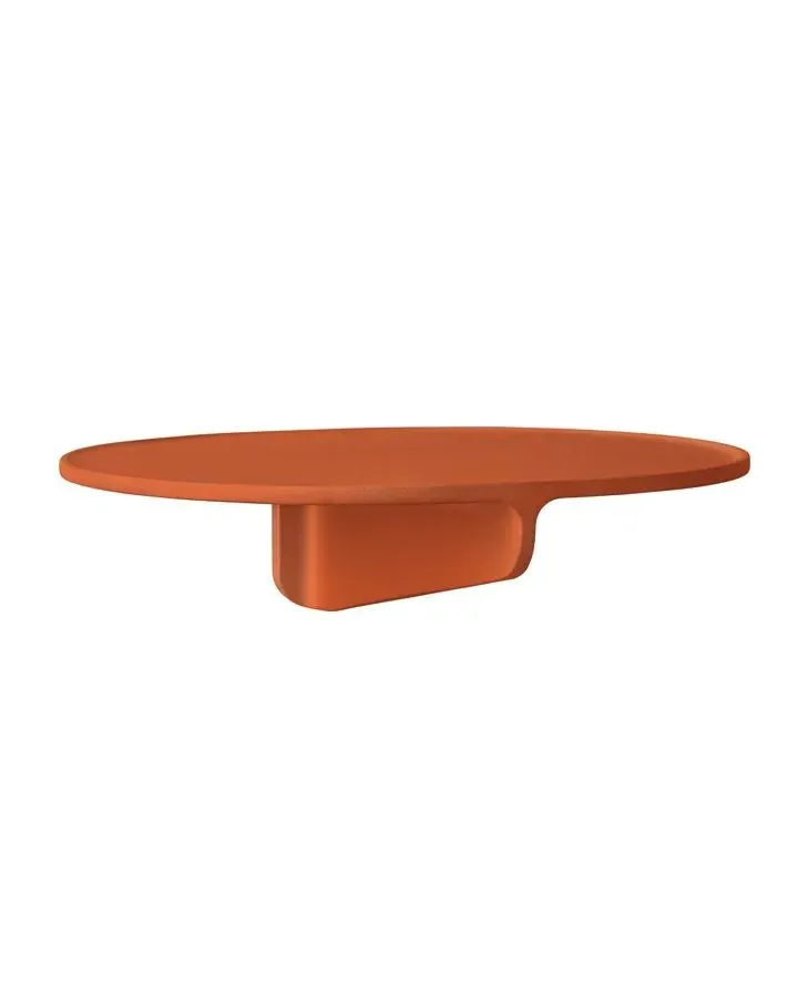 Museum Wall Shelf - Orange, Aluminium