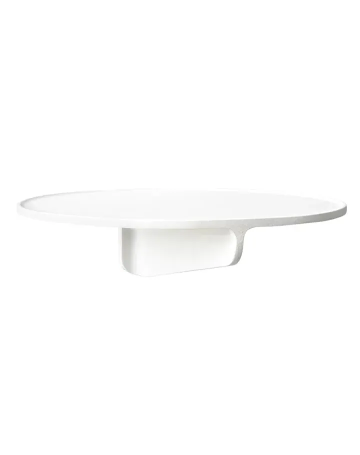 Museum Wall Shelf - White, Aluminium