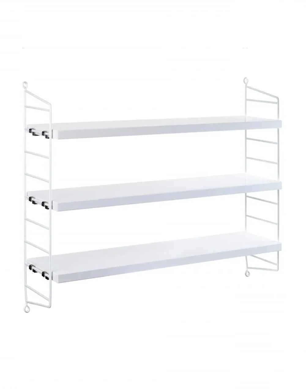 Pocket Wall Shelving System - Ash