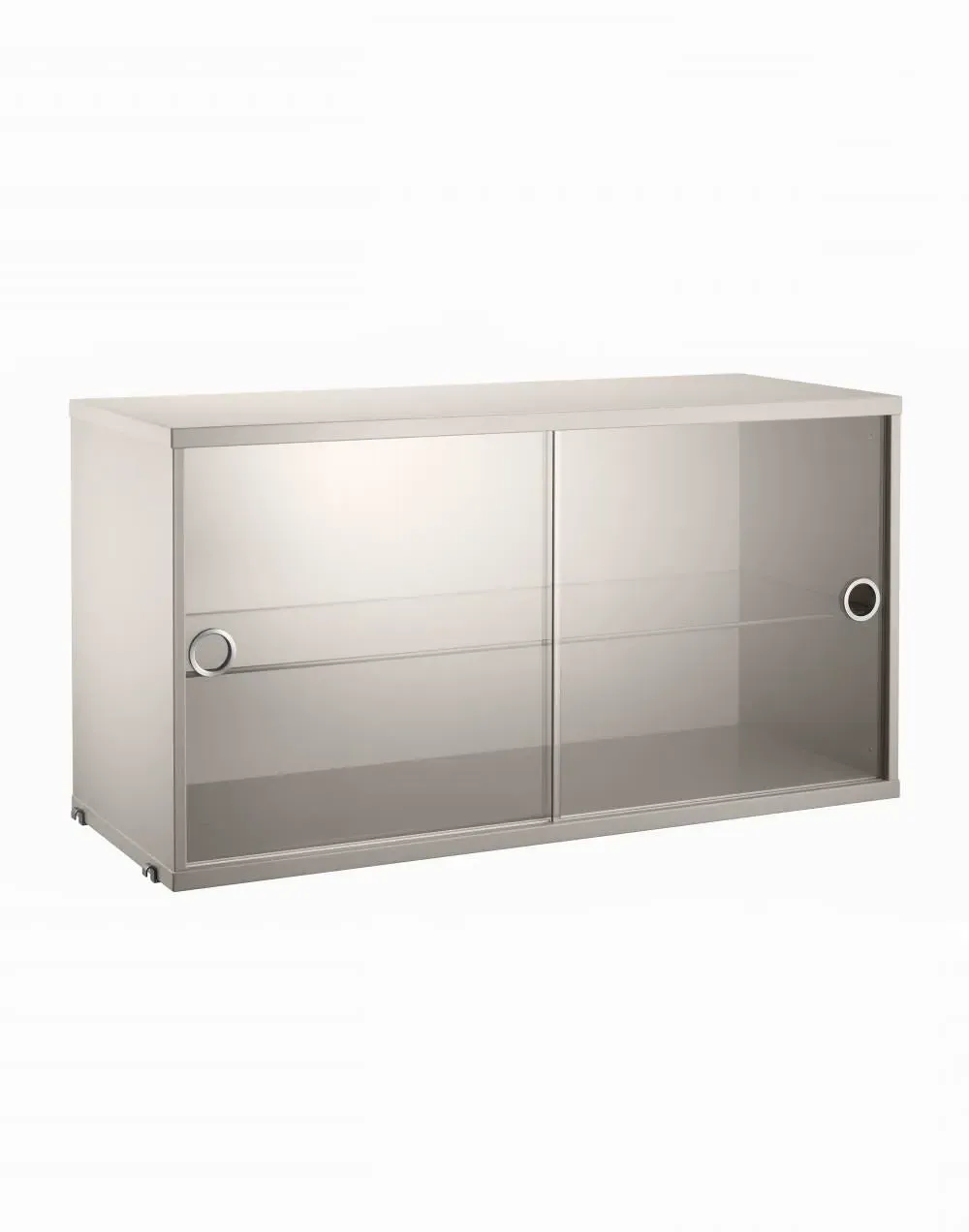 String Display Cabinet - Beige image