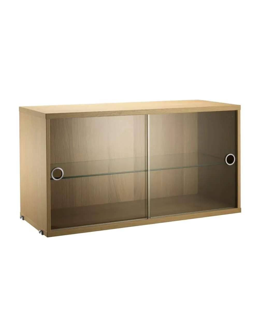 String Display Cabinet - Oak