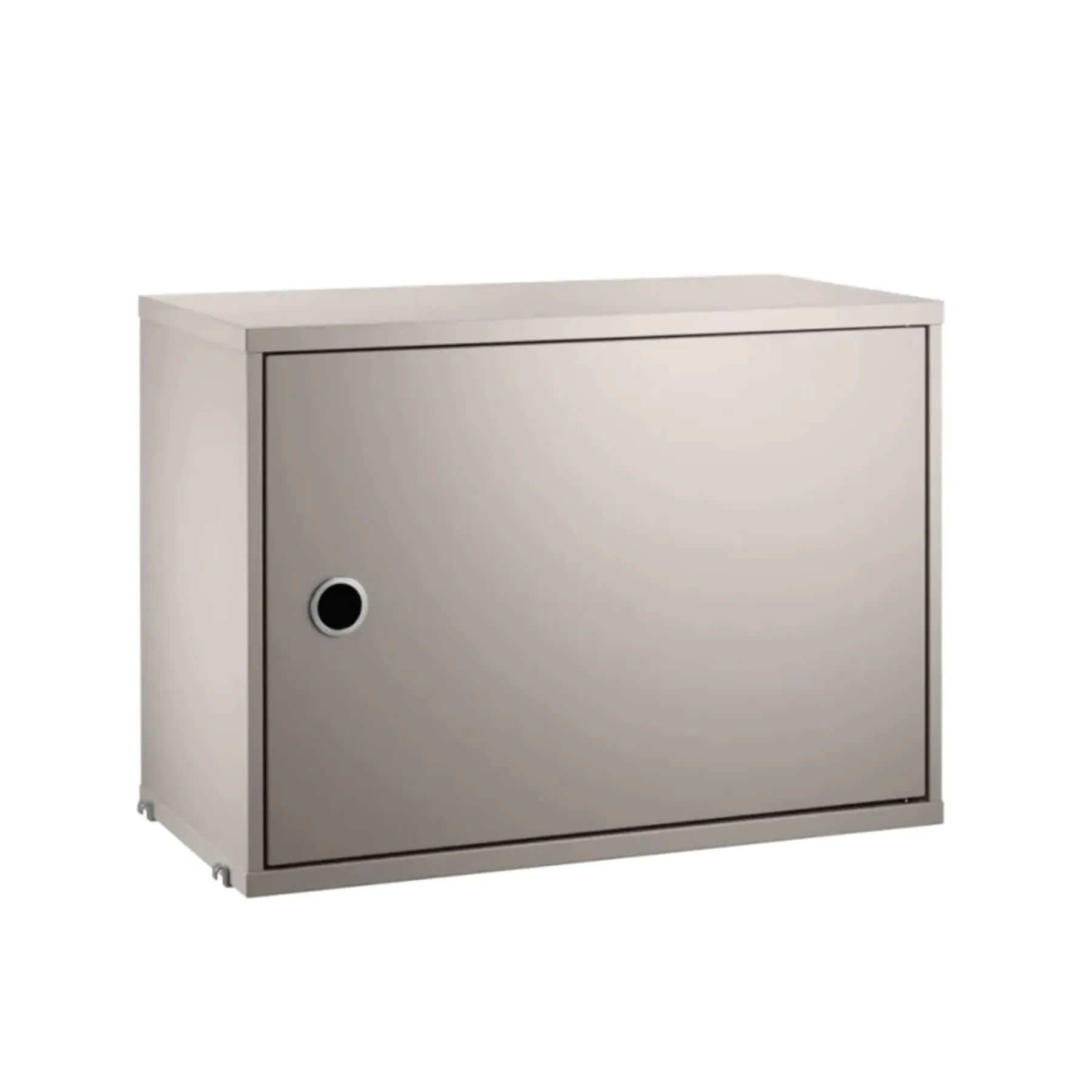 String System Cabinet with Swing Door - Beige
