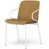 Amstelle Armchair - Barnum 05, White Steel