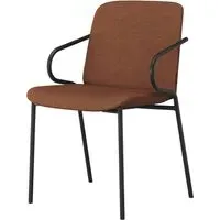 Amstelle Armchair - Ecriture 0570, Black Steel