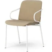 Amstelle Armchair - Main Line Flax 12, White Steel