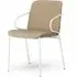 Amstelle Armchair - Main Line Flax 12, White Steel