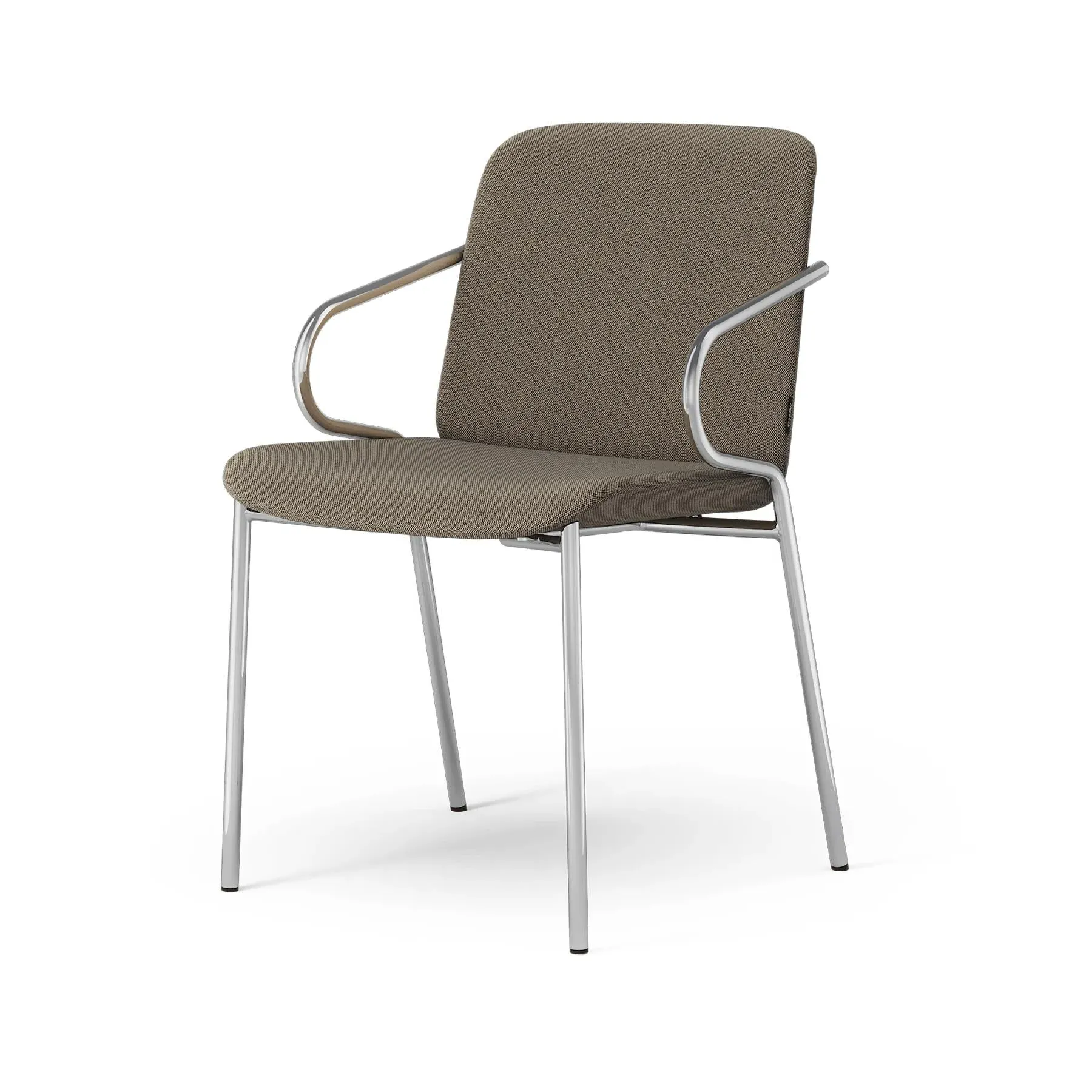 Amstelle Armchair - Main Line Flax 23, Chrome