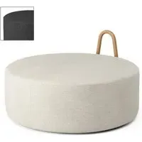 Amstelle Large Pouf - Barnum 13, Oiled Oak