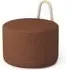Amstelle Medium Pouf - Ecriture 0570, Natural Ash