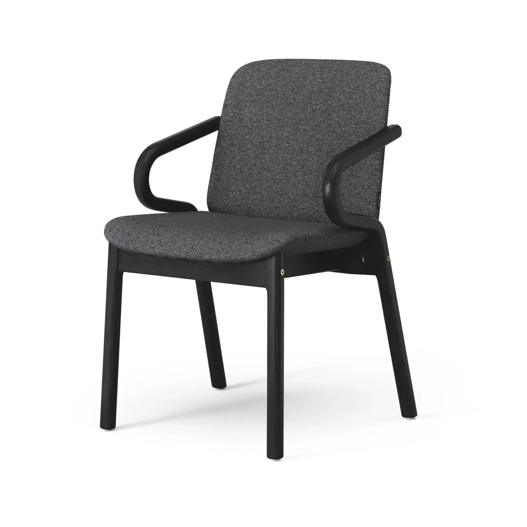 Armchair with Black Ash Legs - Fabric