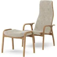 Easy Chair with Sheepskin - Moonlight, Oak