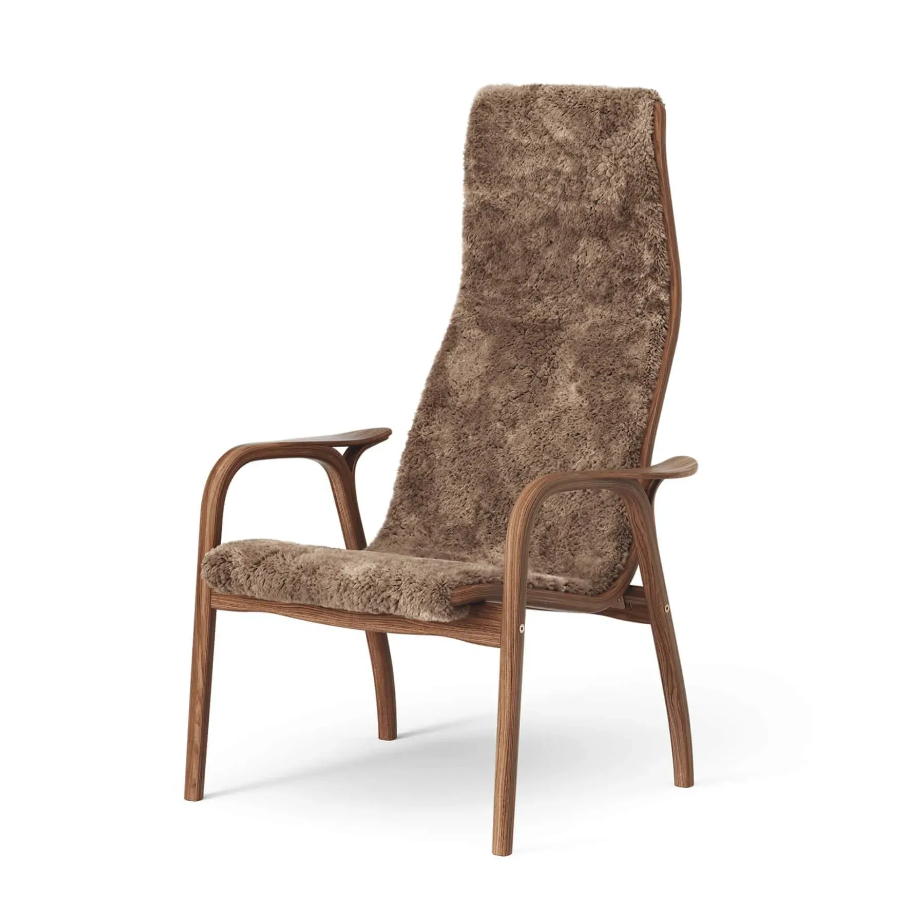 Lamino Easy Chair - Sahara, Walnut