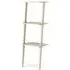 Libri 3-Shelf Leaning Shelves with Adjustable Legs - Natural Ash