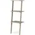 Libri 3-Shelf Leaning Shelves with Adjustable Legs - Nutmeg Ash