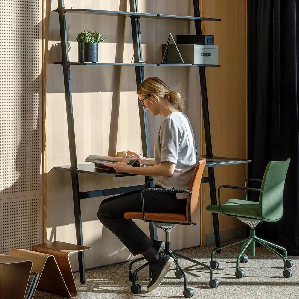 Libri Desk with Storage - Natural, Oak