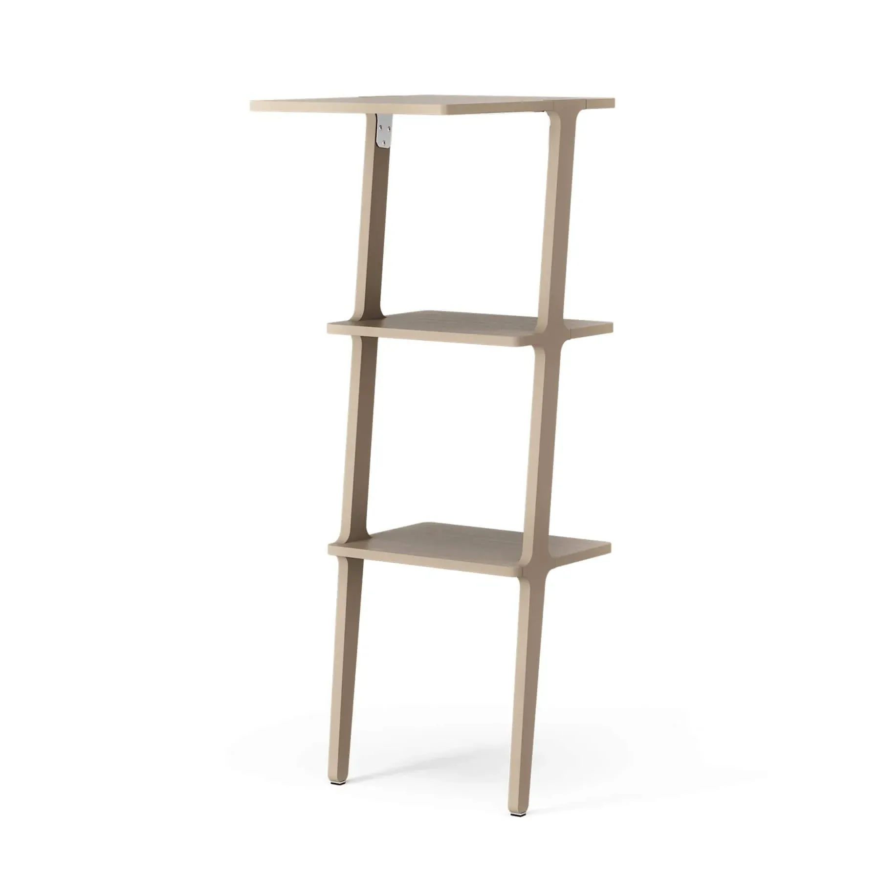 Stand Table with Storage - Nutmeg, Ash
