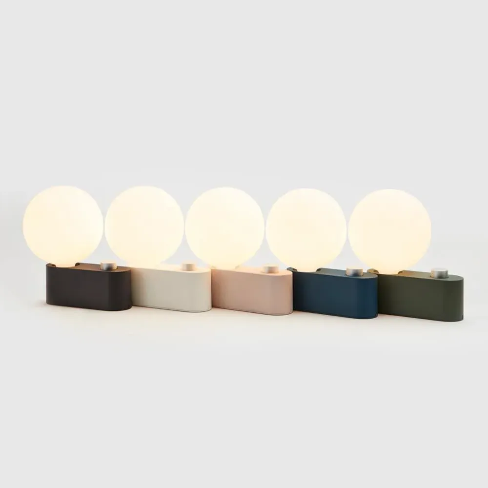 Alumina Table Lamp with Dimming - Sage