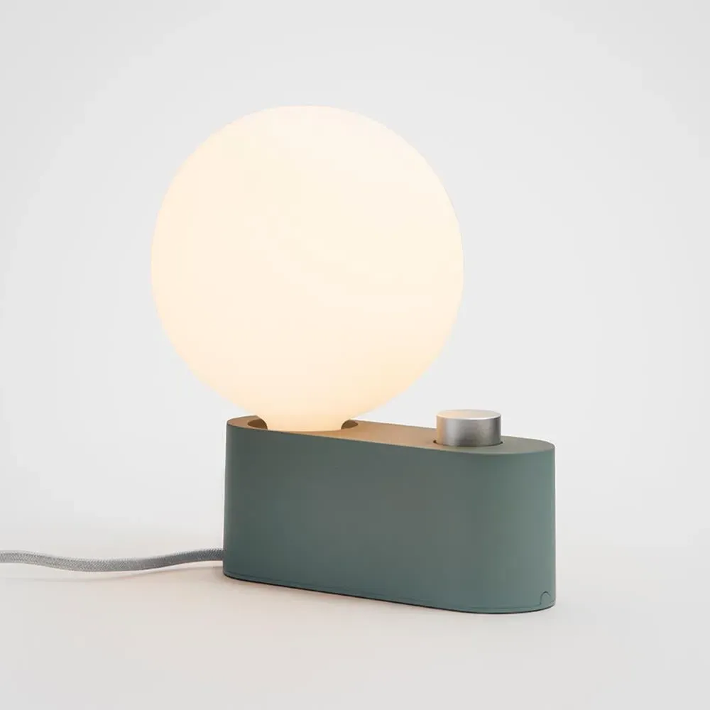 Alumina Table Lamp with Dimming - Sage