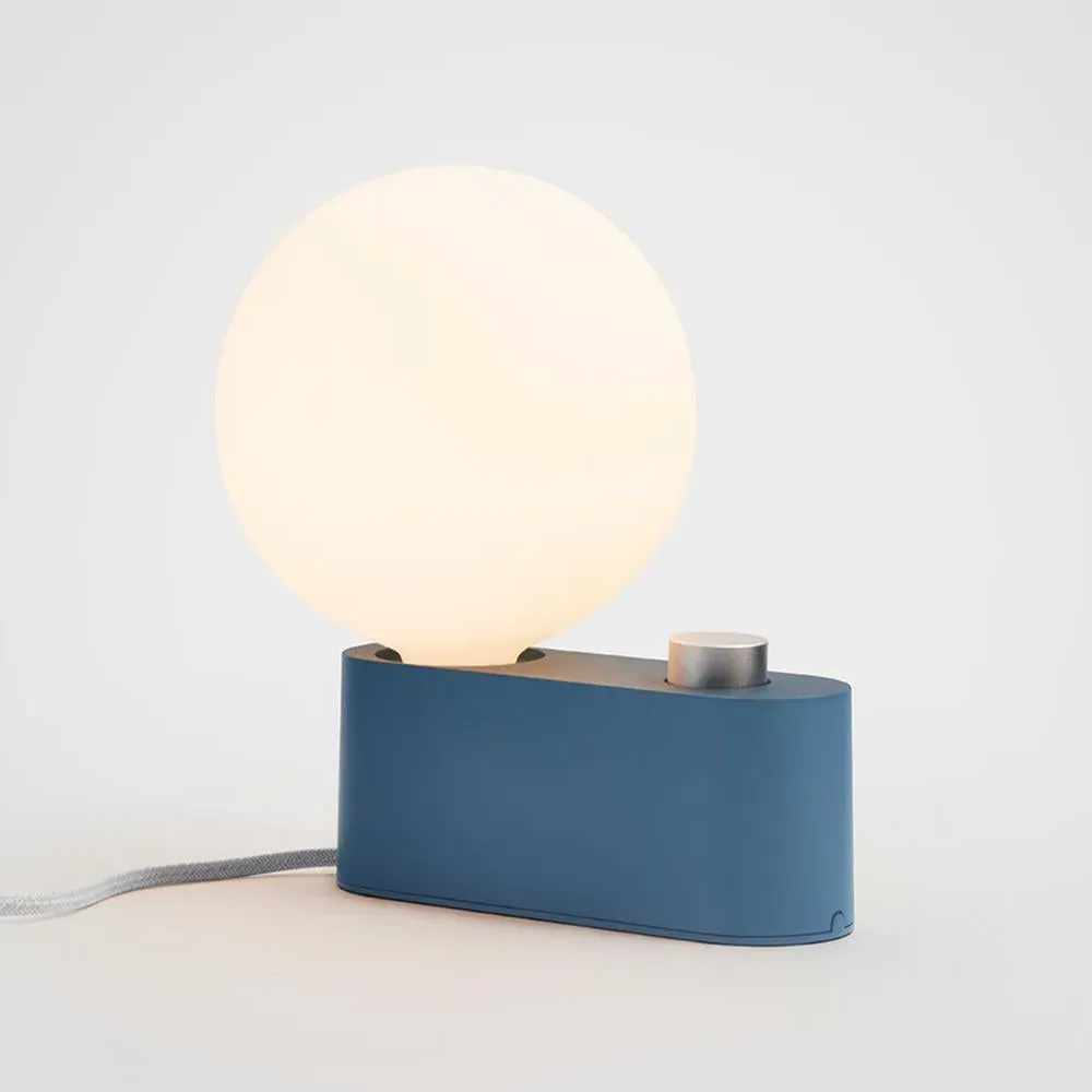 Alumina Table Lamp with Dimming - Sapphire