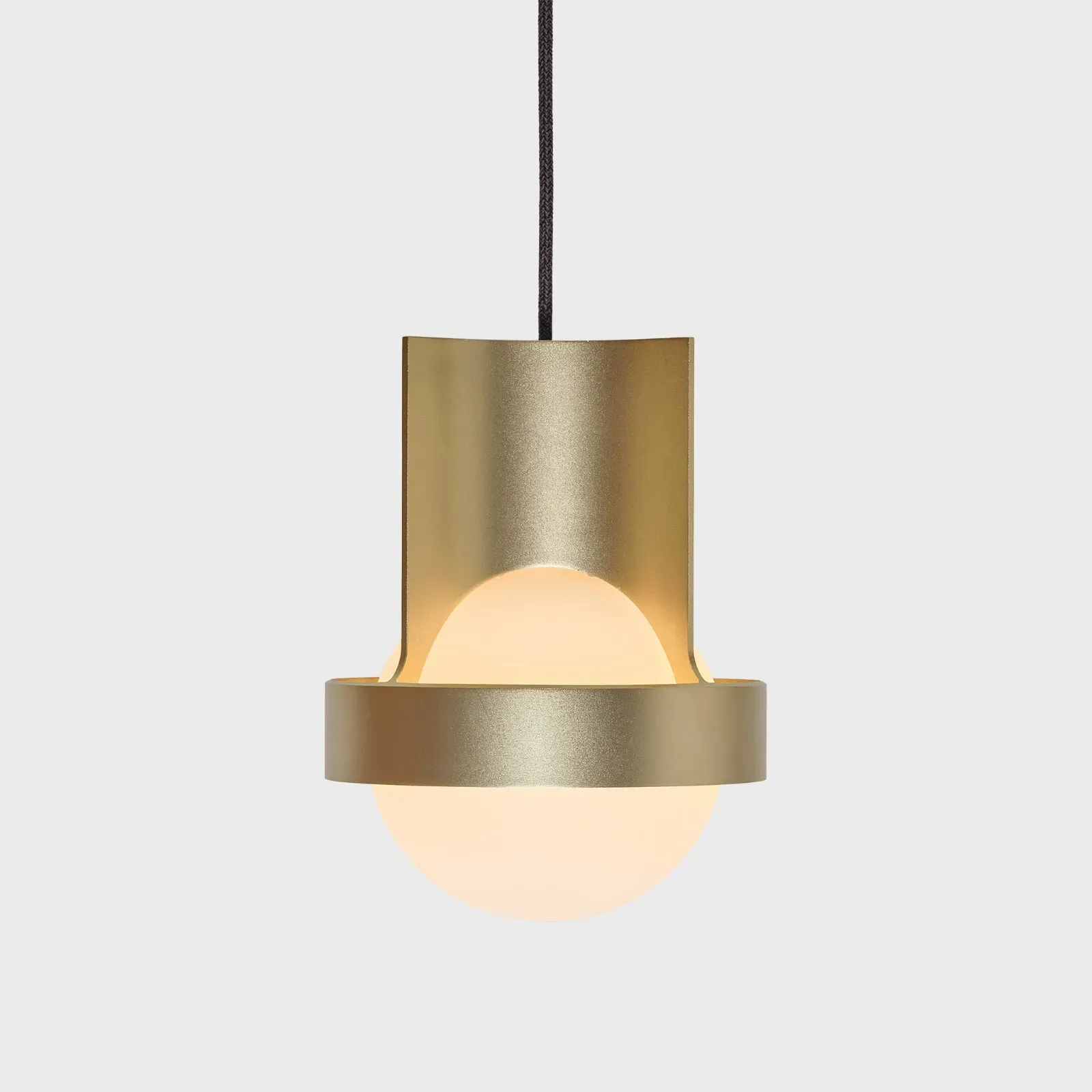 Loop Pendant Light with Dimmer - Dark Grey, Aluminum