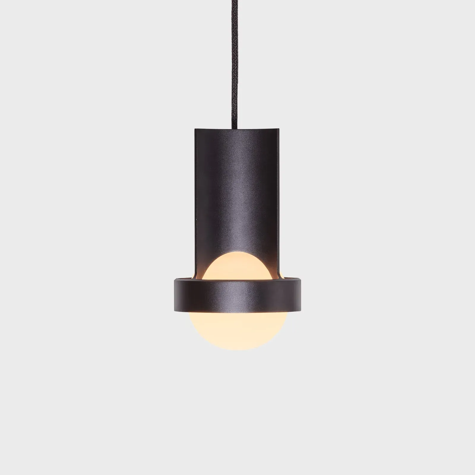 Loop Pendant Light with Dimmer - Dark Grey, Aluminum image