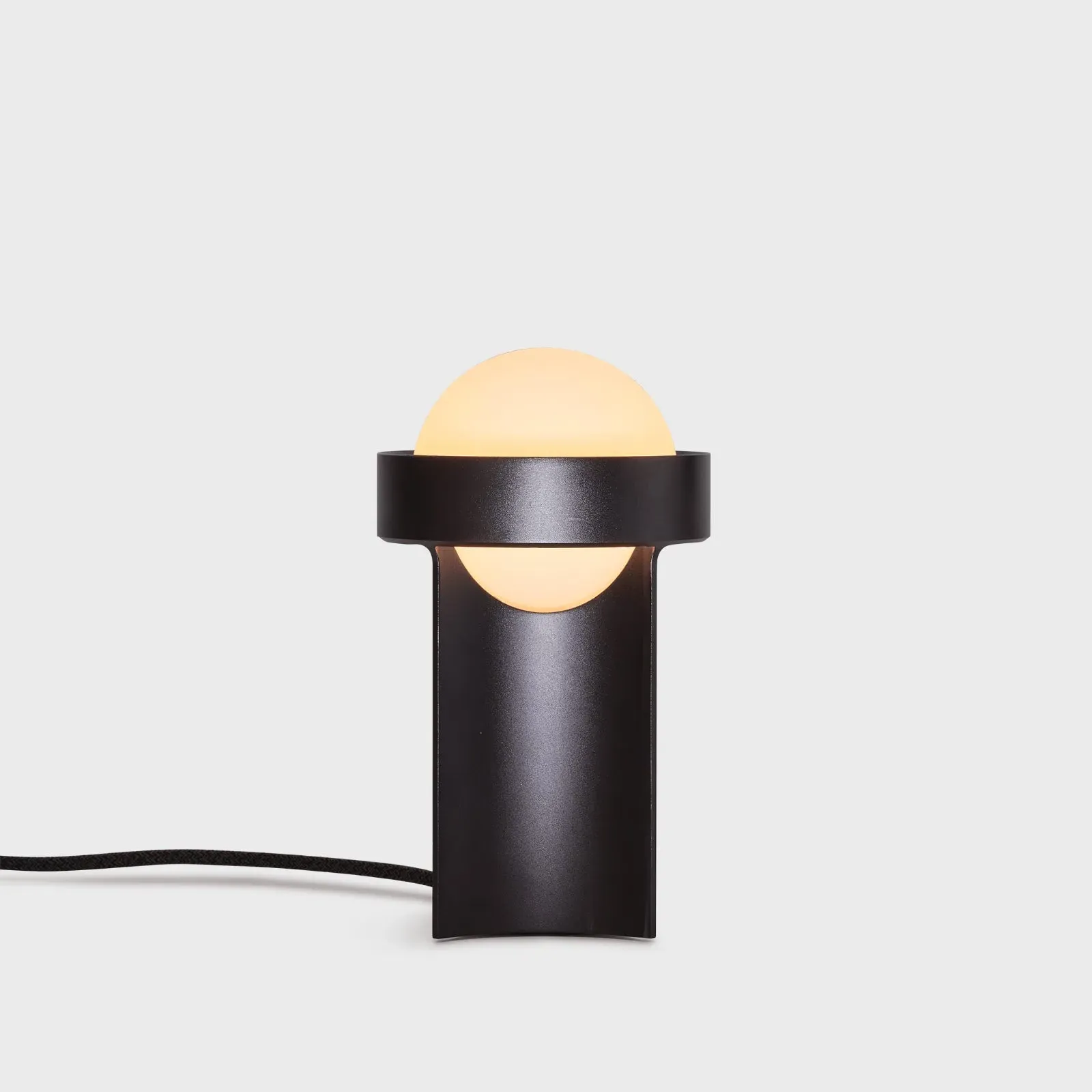 Loop Table Lamp with Dimmer - Dark Grey, Aluminium