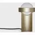 Loop Table Lamp with Sphere III - Gold, Aluminium