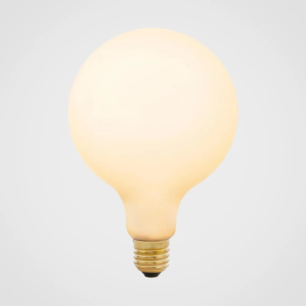 Medium Porcelain LED Light Bulb - White