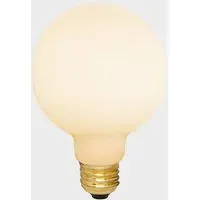 Medium Porcelain LED Light Bulb - White