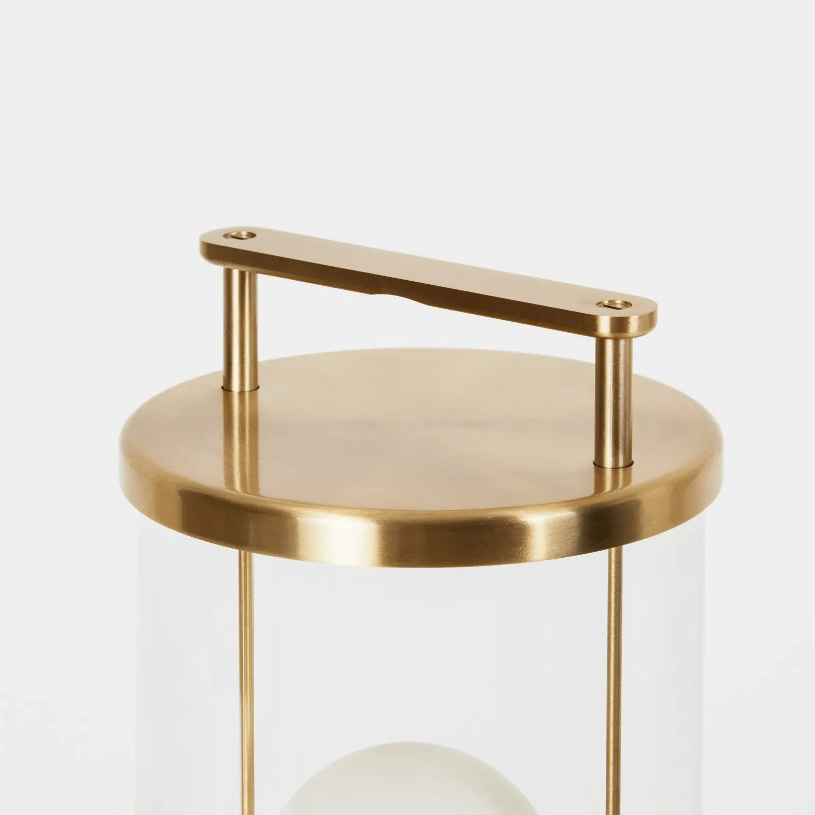 Rechargeable Portable Lamp with Dimmer - Brass