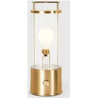 Rechargeable Portable Lamp with Dimmer - Brass