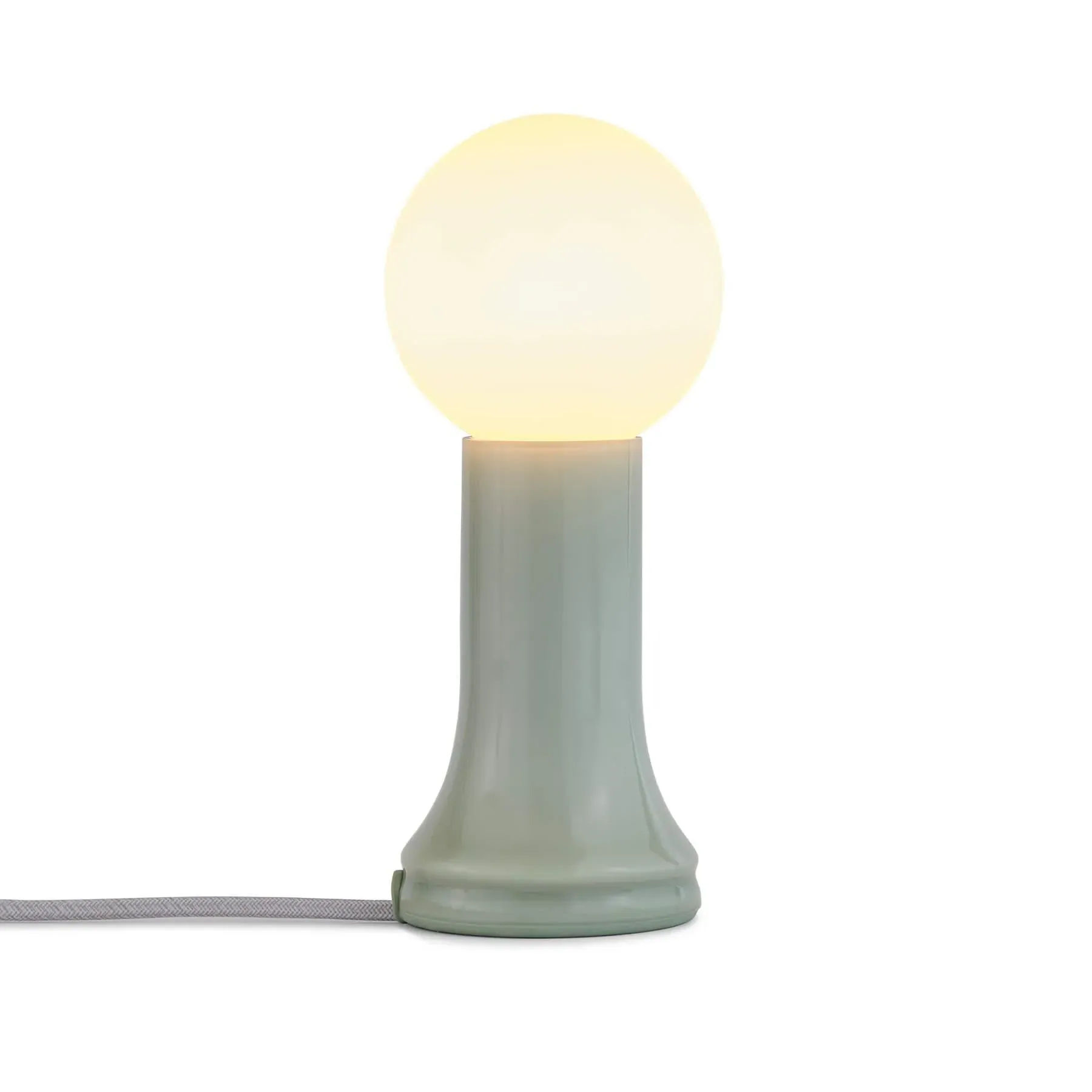 Shore Table Lamp with Dimmer - Sea Green, Glass image