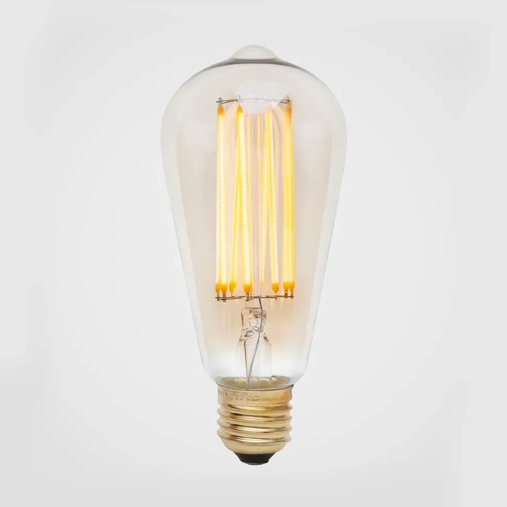 Tinted Squirrel Cage LED Light Bulb - E27 Fitting