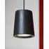 Solid Cone Pendant Light - Black Oak
