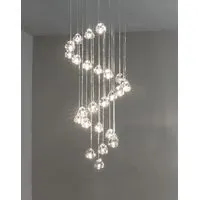 26-Piece Pendant Light - Clear, Crystal