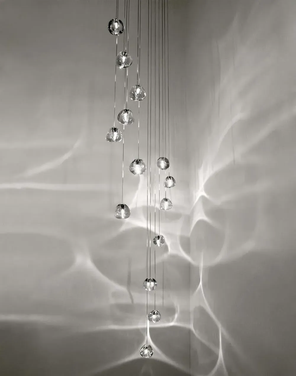 26-Piece Pendant Light - Silver, Crystal