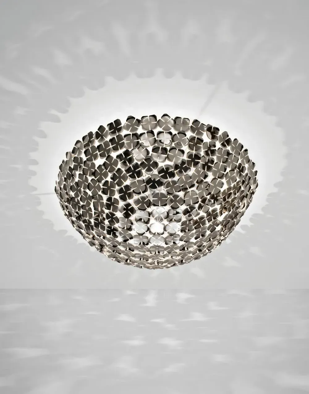 Orten'zia Large Half Sphere Ceiling Light - Gold Plated