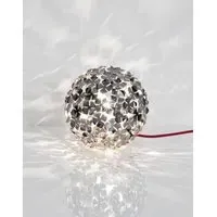 Orten'zia Small Table Lamp - Nickel