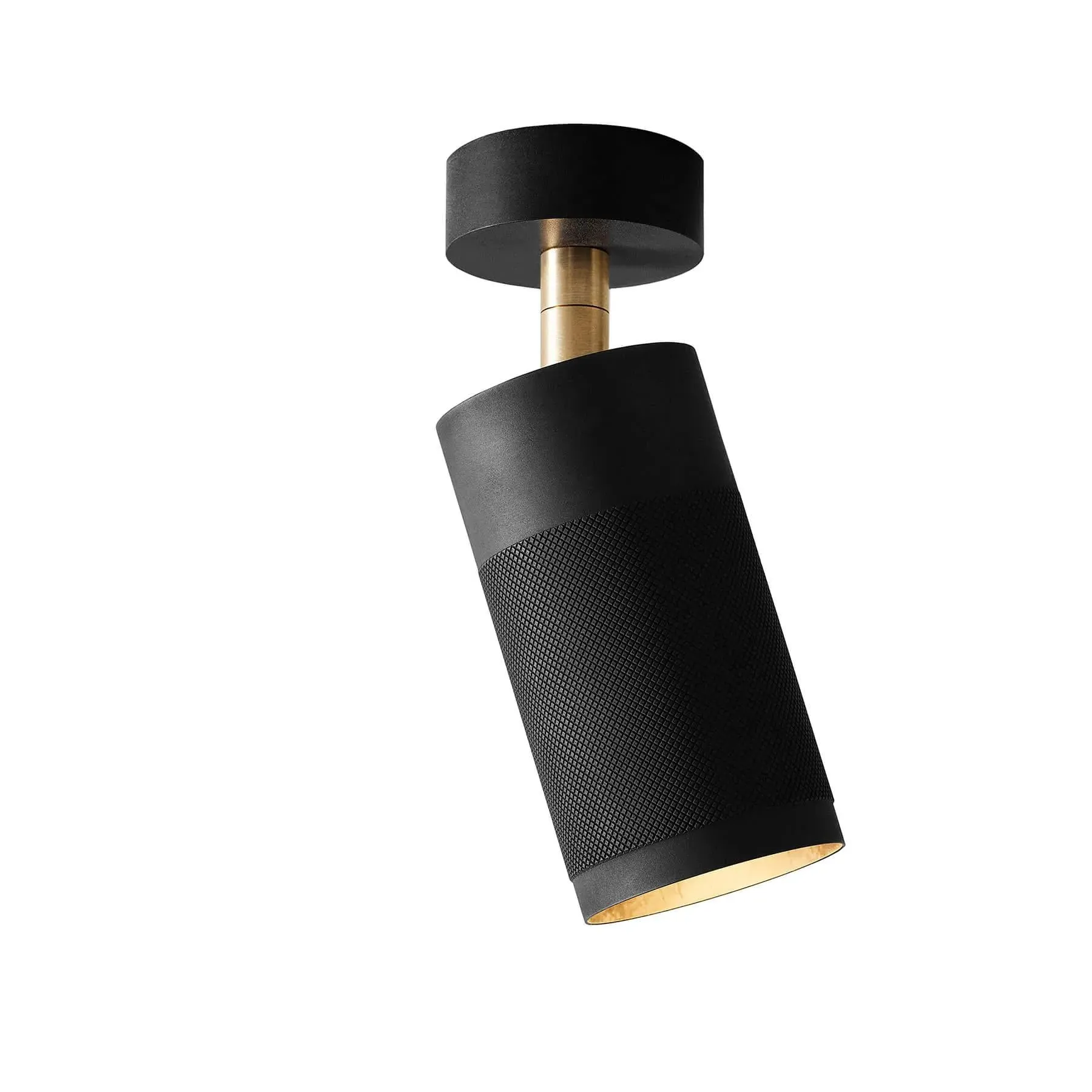 Canopy Ceiling Light Adjustable - Black, Brass image