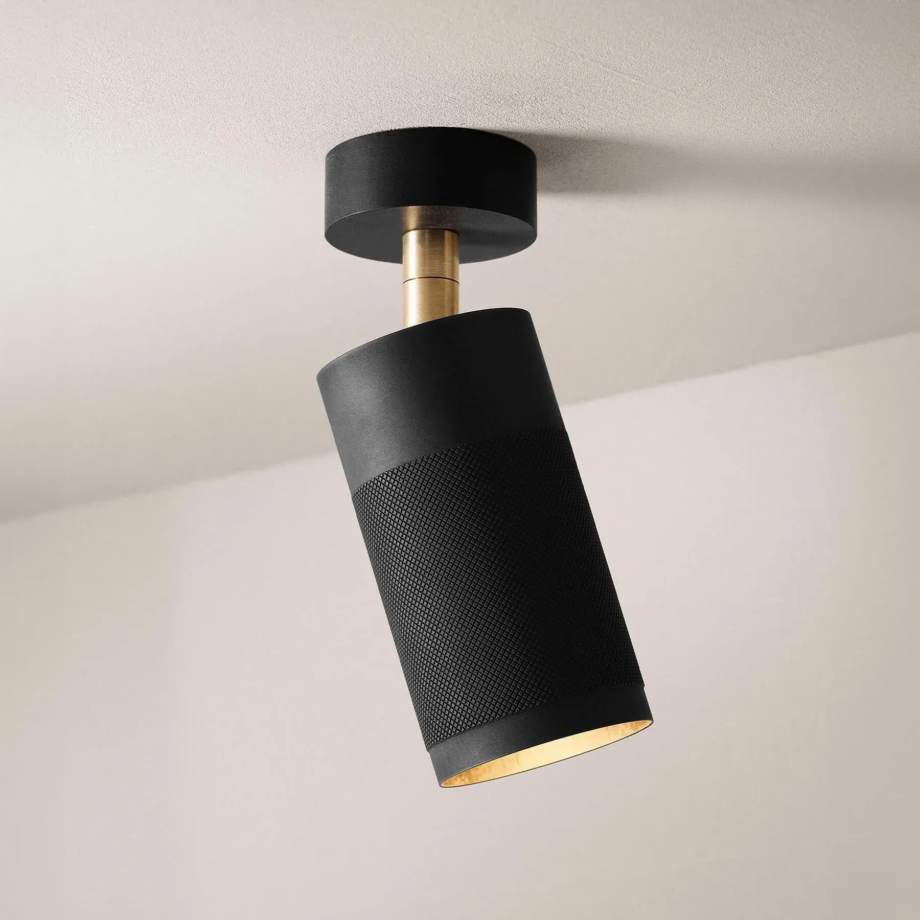 Canopy Ceiling Light Adjustable - Brown, Brass