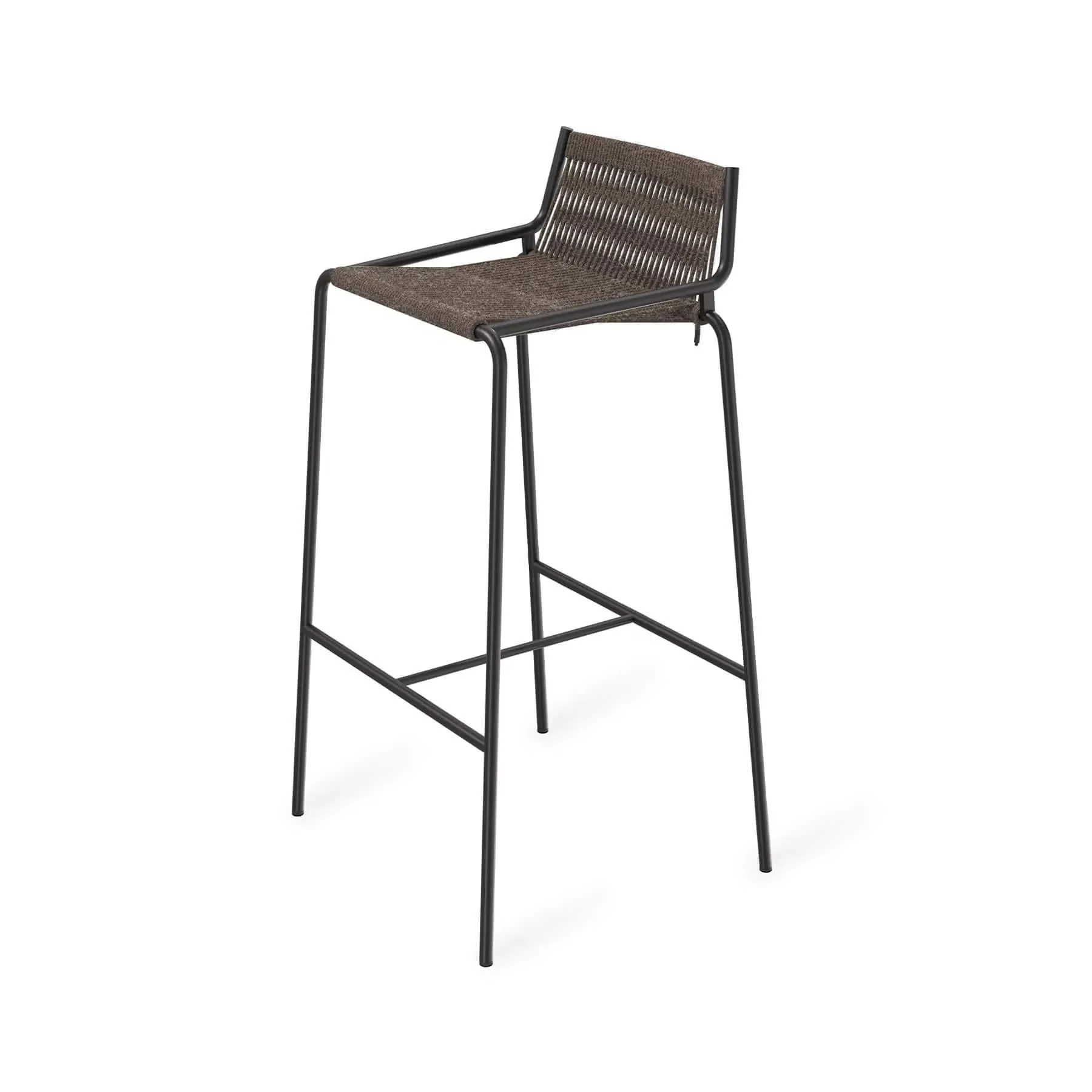 High Bar Stool - Dark Grey, Wool image