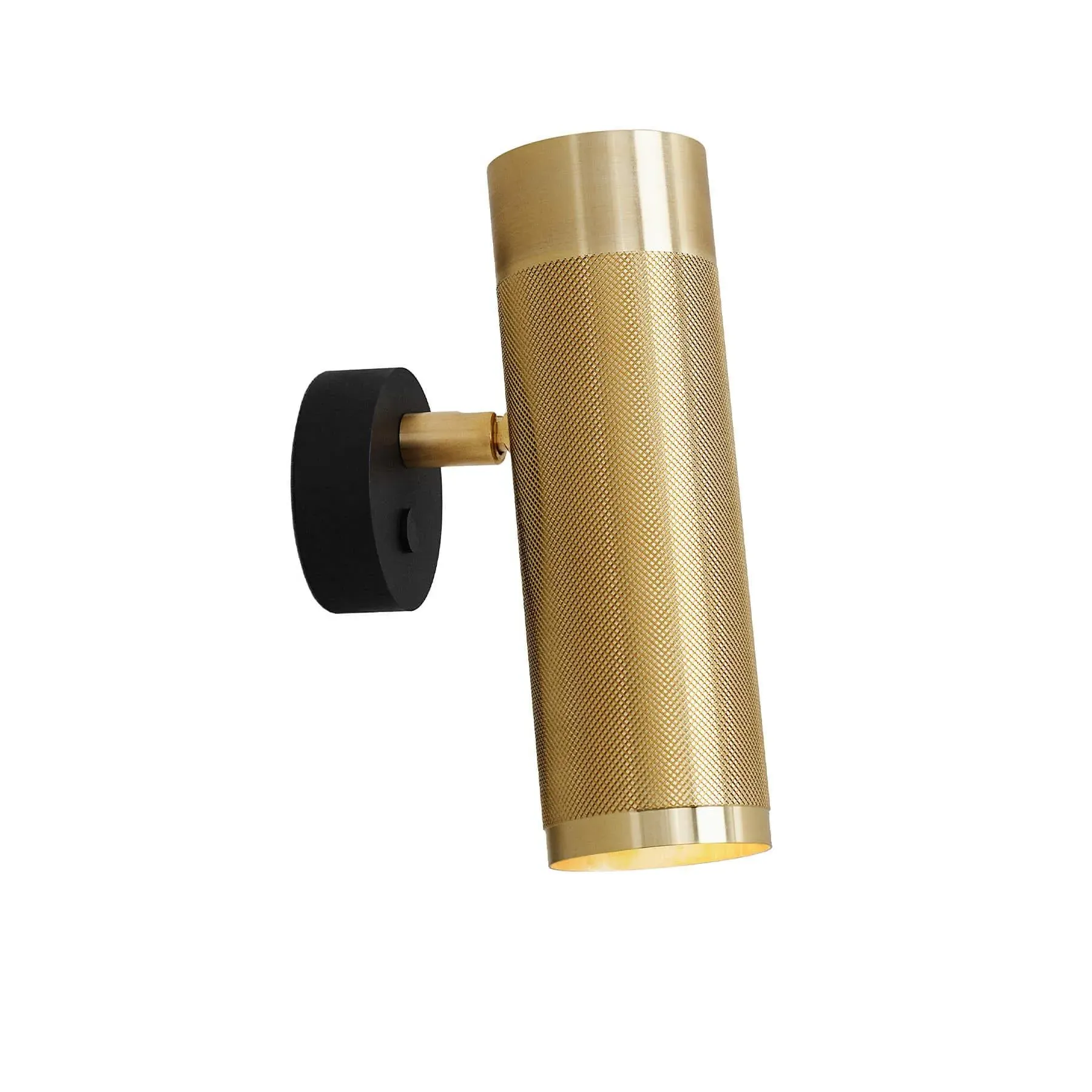 Large Wall Light with Downlight - Brass