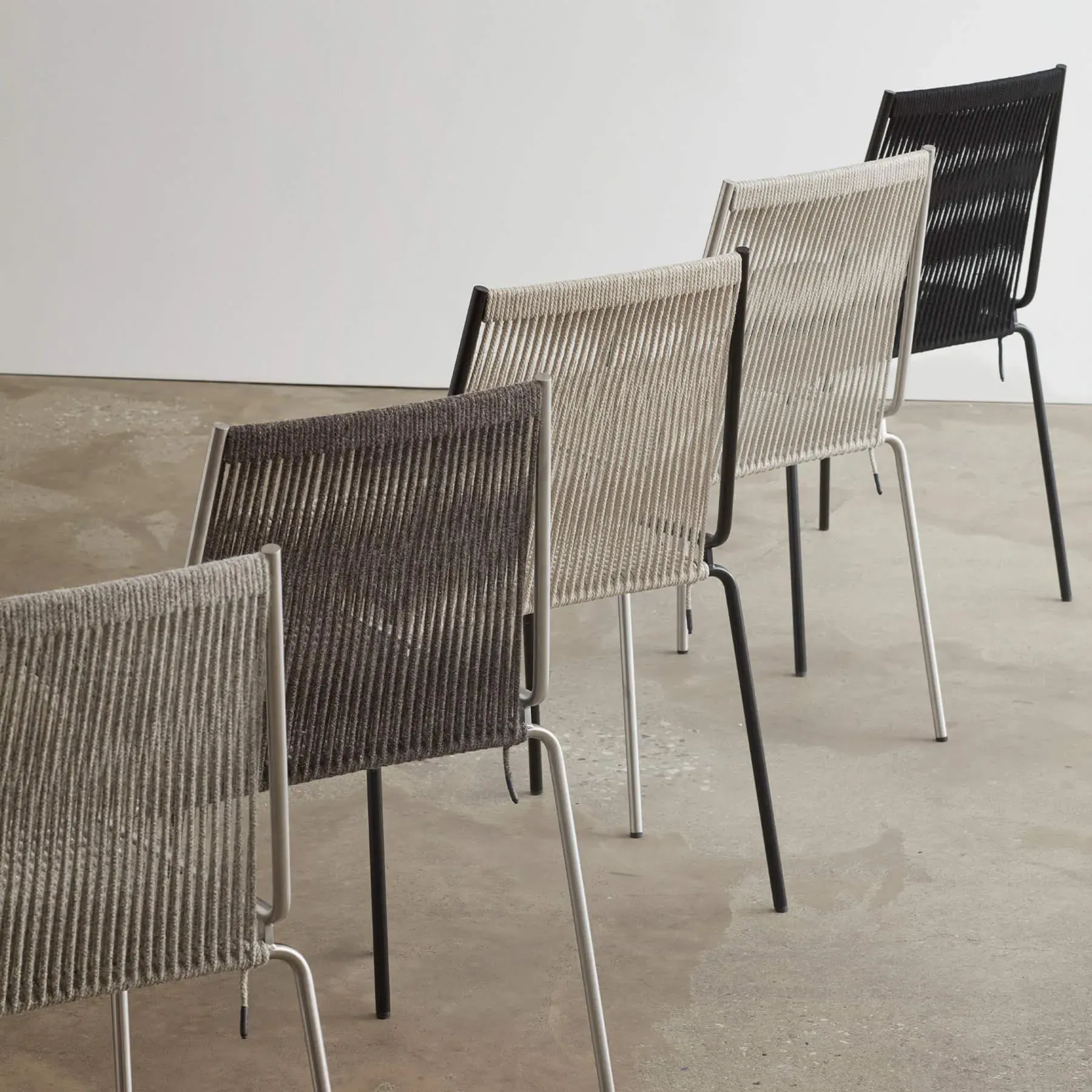 Noel Upholstered Dining Chair - Black Linen